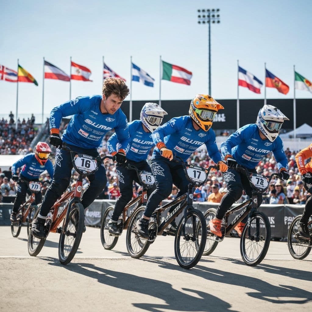 BMX teams at world championships